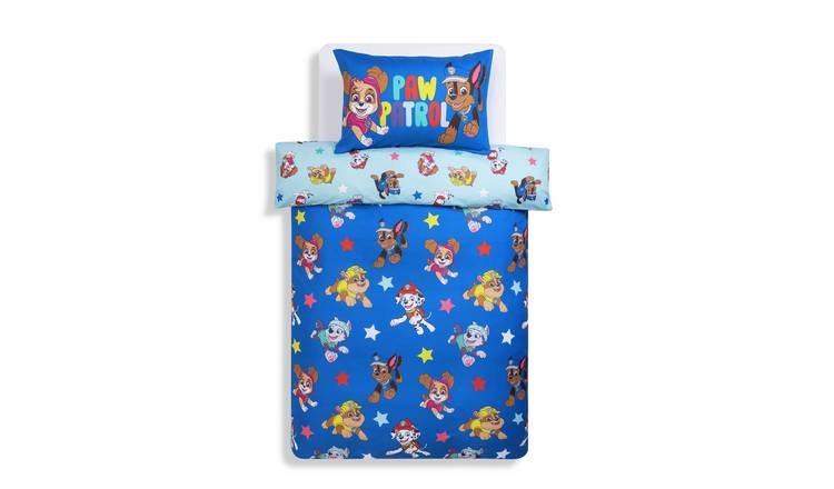 Buy Paw Patrol Blue Chase Kids Bedding Set Toddler Kids