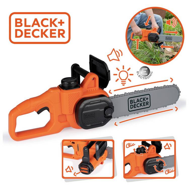 Smoby Black and Decker Chainsaw 0