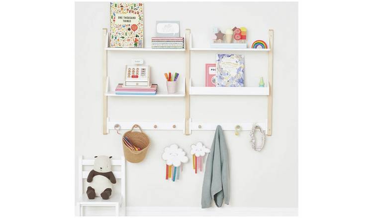 Great Little Trading Company Paxon Peg Rail Shelving System
