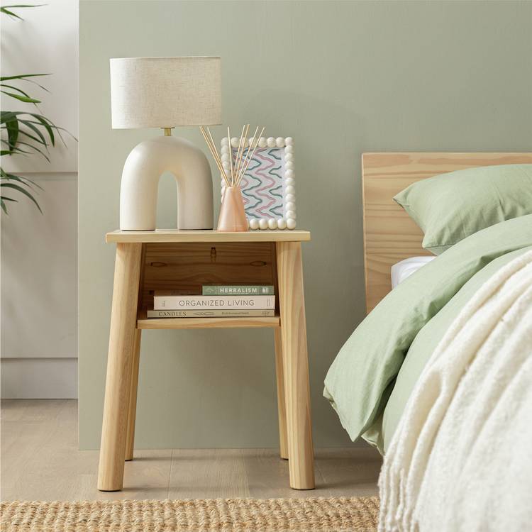 Habitat Akio Side Table - Natural 0