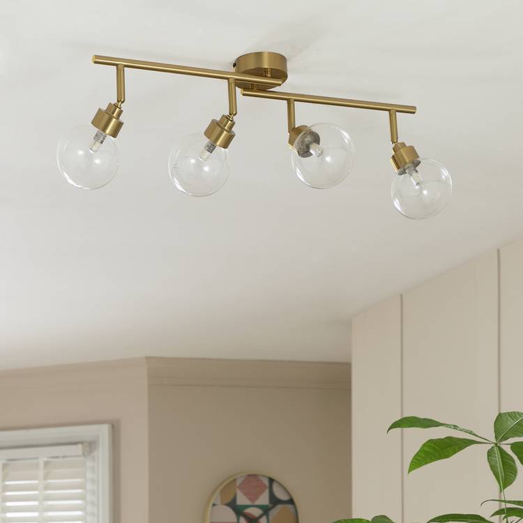 ubuy modern brass track lighting