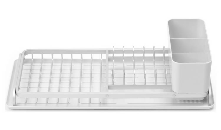 Brabantia SinkSide Compact Dish Drying Rack - Light Grey