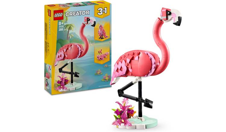 LEGO Creator 3in1 Wild Animals: Pink Flamingo Set 31170