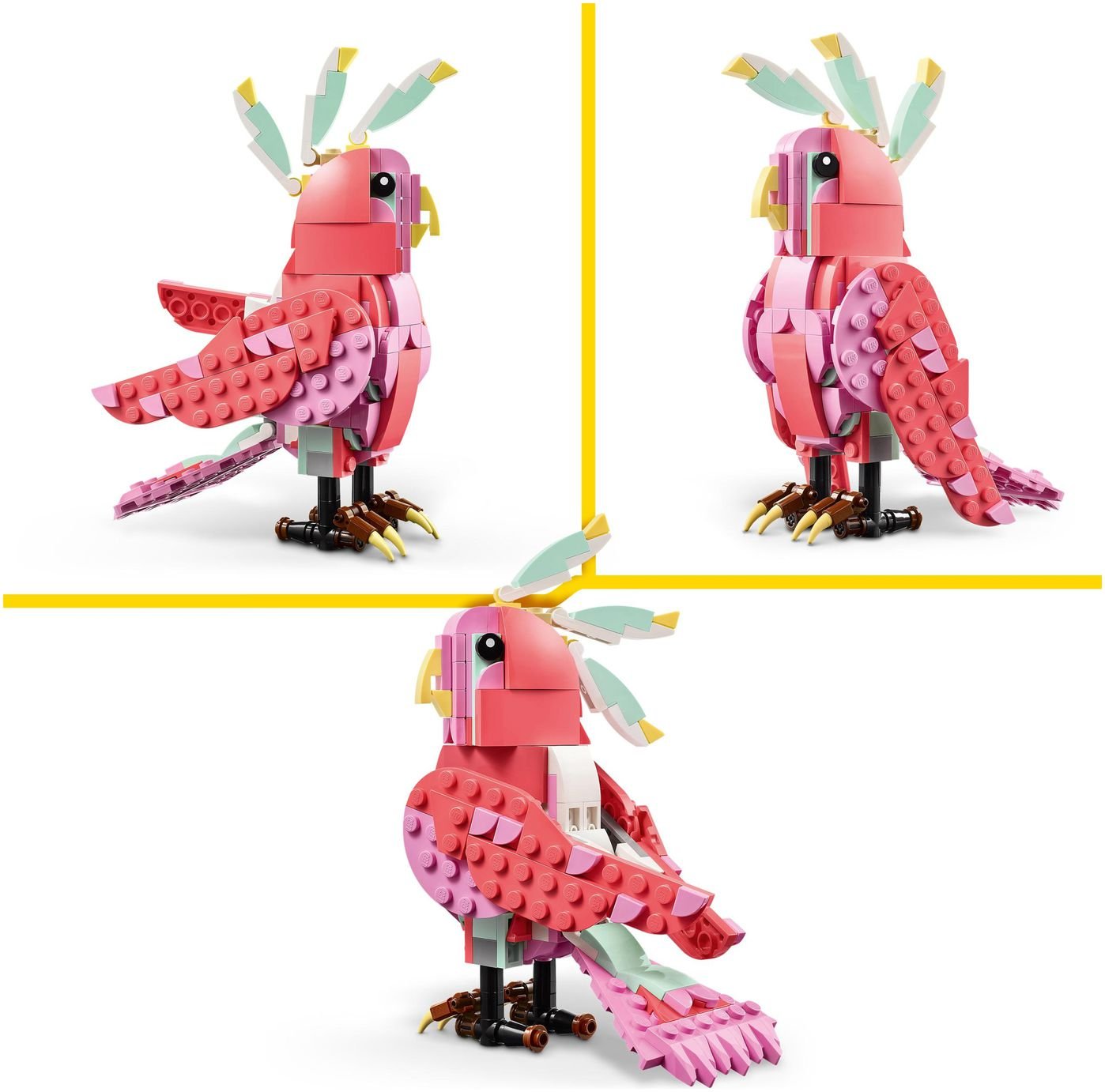 Buy LEGO Creator 3in1 Wild Animals: Pink Flamingo Set 31170 | LEGO