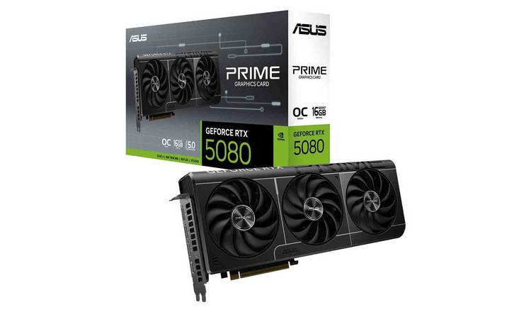 ASUS Nvidia GeForce RTX 5080 Prime OC 16GB Graphic Card