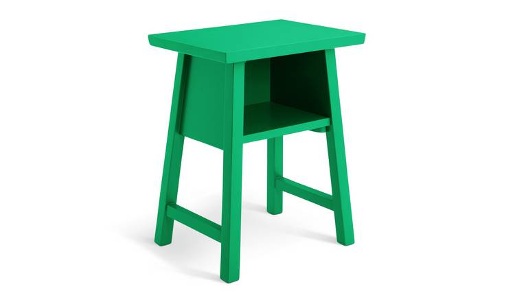 Habitat Kyoto Bedside Table - Green