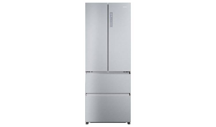 Haier HFR5719ENMG American Fridge Freezer - Silver