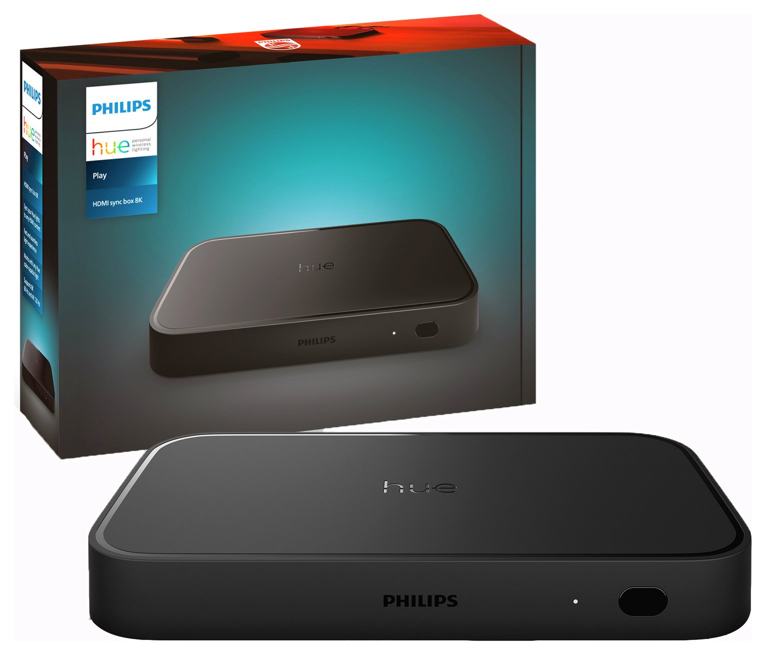 Buy Philips Hue Play Smart HDMI Sync Box 8K - Black | Smart lamps