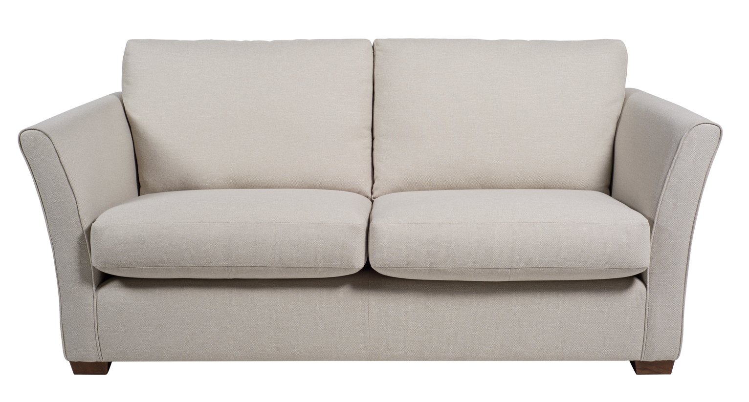 Argos Home Dawson 3 Seater Fabric Sofa Natural (7353970) Argos