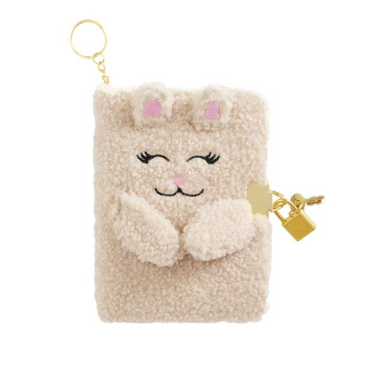 Habitat Country Kids Bunny 80 Page Notebook With Lock & Key 0