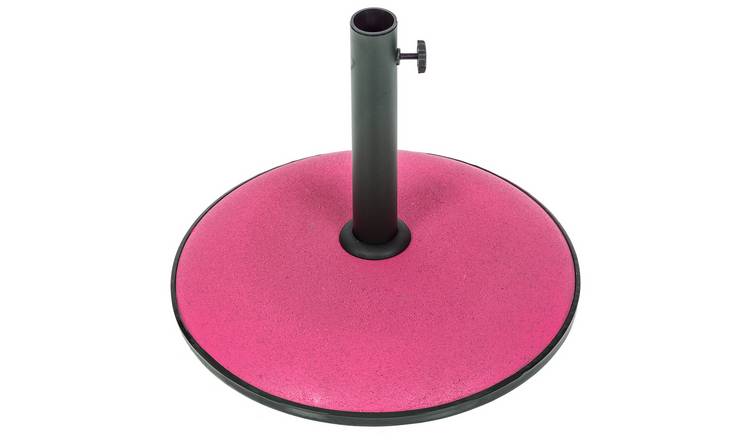 Norfolk Leisure Concrete Parasol Base - Pink