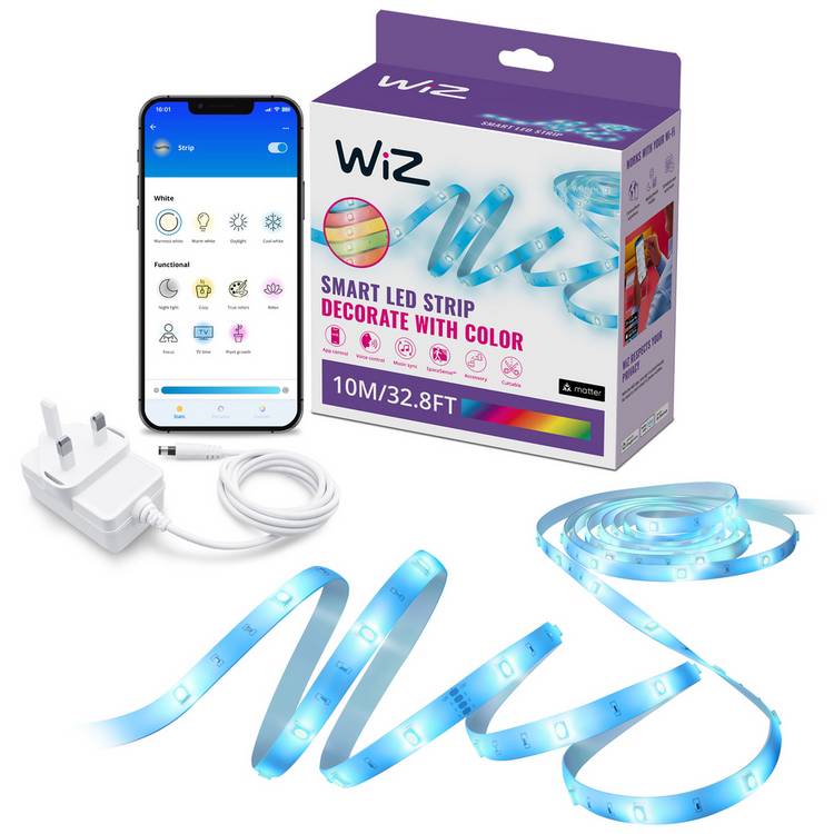 WiZ Smart RGB 10m LED Lightstrip 0