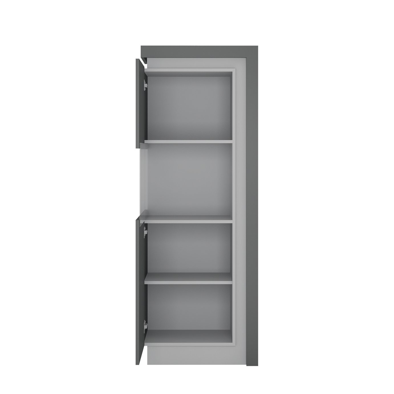 Zayden 1 Door LED Left Hand Display Cabinet Review