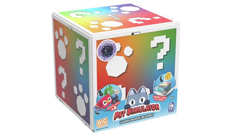 Big Games Pet Simulator Lucky Block Playset