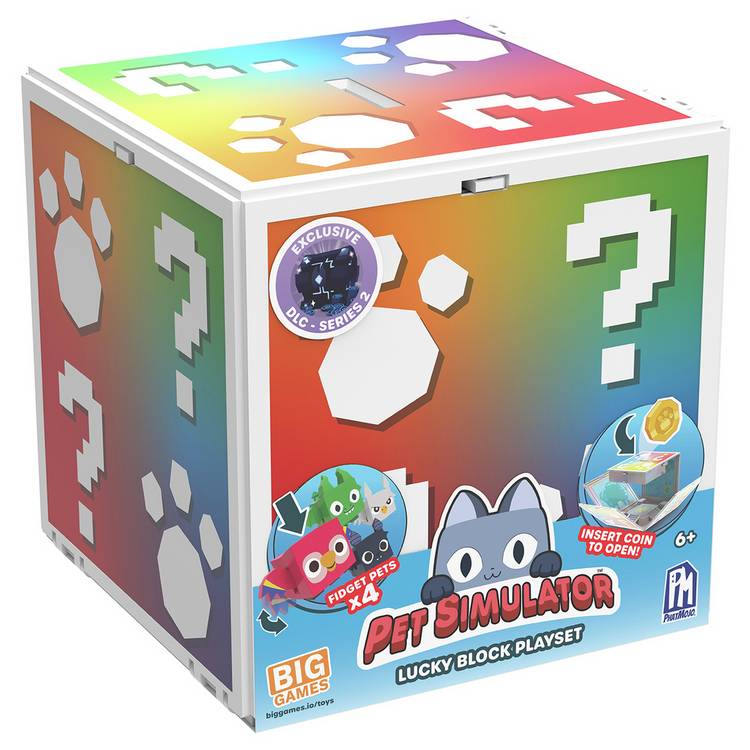 Big Games Pet Simulator Lucky Block Playset 0