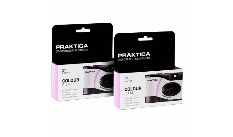 Praktica Single Use 27 Exposure Disposable Camera - Pink