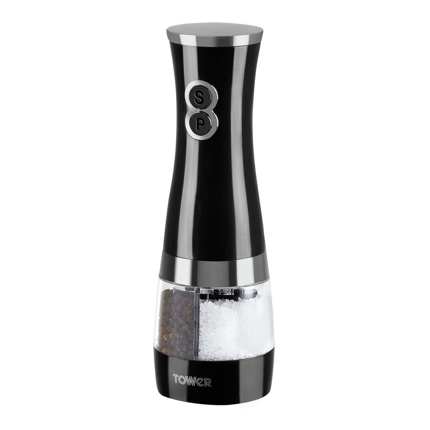 Tower Duo Salt and Pepper Mill - Black