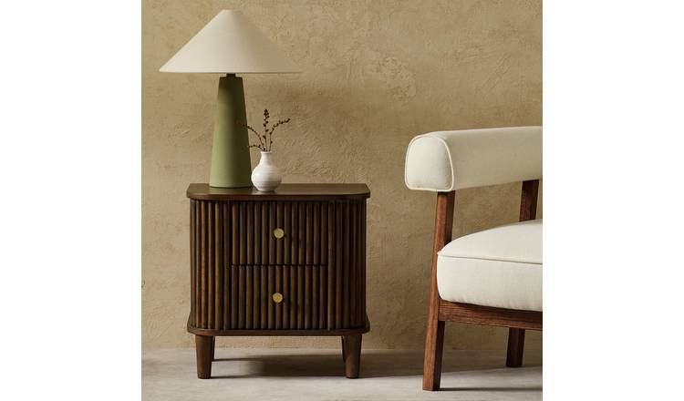 Habitat Kendi Side Table - Walnut