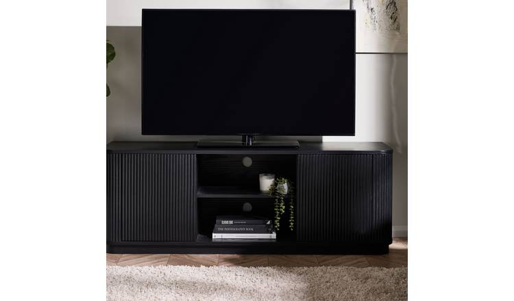 Julian Bowen Louis 2 Door TV Unit - Black