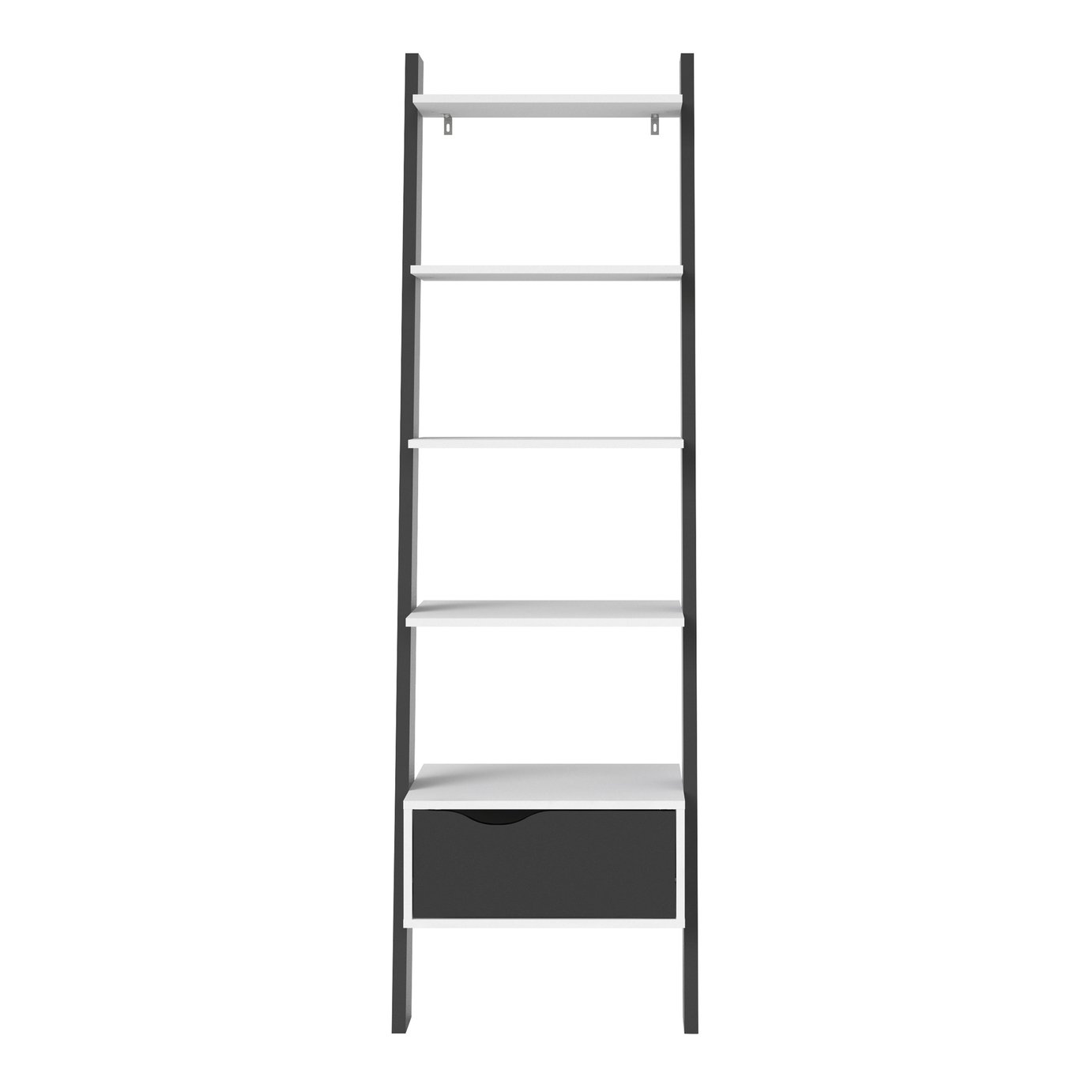Viken 4 Shelf 1 Drawer Ladder Bookcase Review