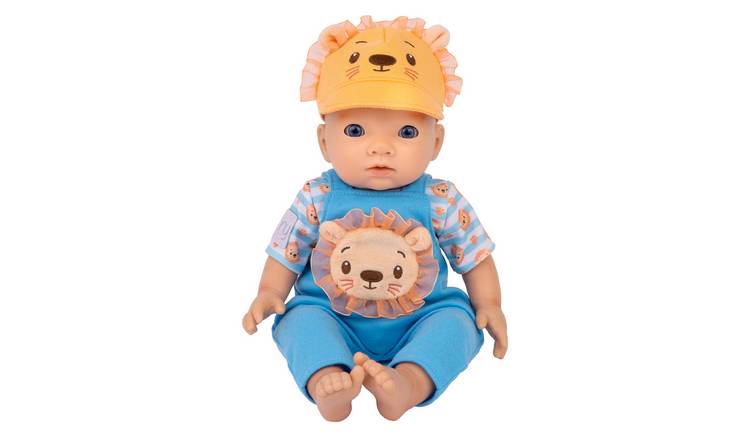 My First Tiny Treasures 36cm Little Lion Baby Doll Outfit