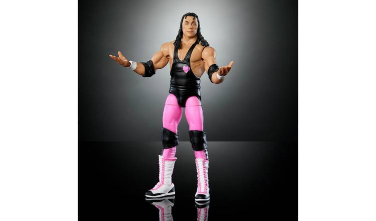 WWE Elite Premium Live Event Bret Hart Action Figure Set