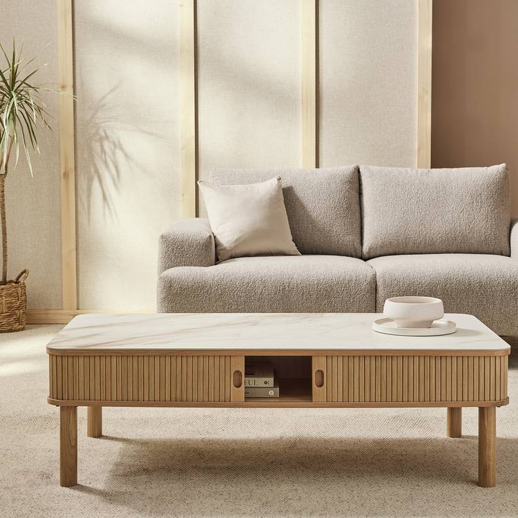Habitat Lex Coffee Table - Oak 0