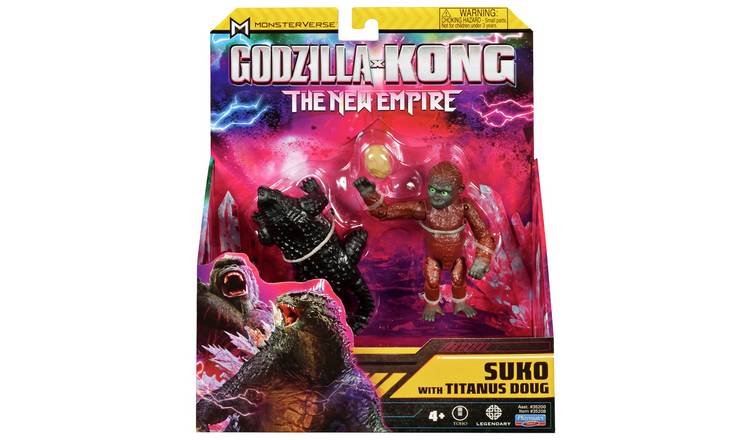 Monsterverse Godzilla x Kong Suko with Titanus Doug Figure