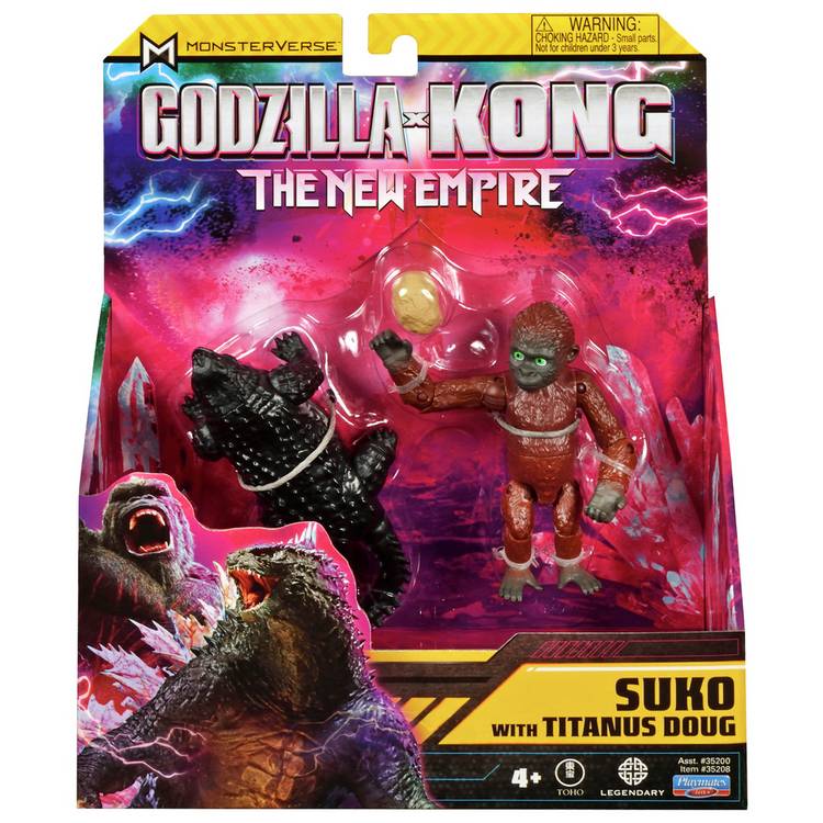 Godzilla x Kong Suko with Titanus Doug Figure 0