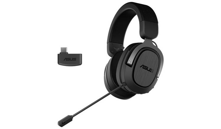 ASUS TUF H3 Wireless PC, PS5, Switch Headset - Grey