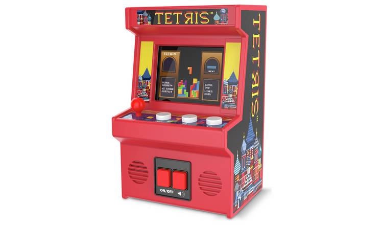 Basic Fun Tetris Classics Retro Mini Arcade Machine