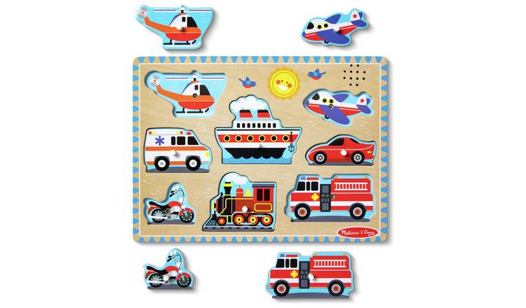 Melissa & Doug Sound Puzzle - 8 Pieces