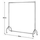 Argos clothes best sale rail heavy duty