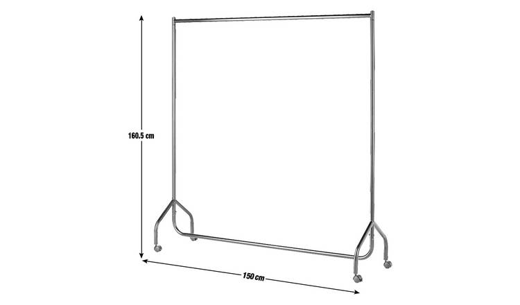 Argos freestanding clothes online rail