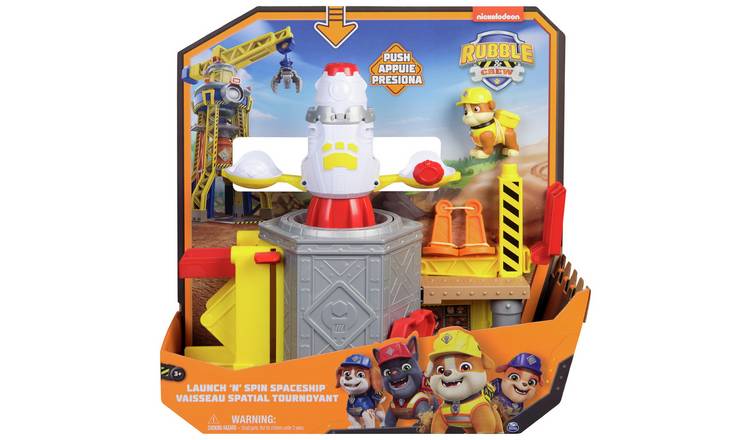 Rubble & Crew Launch And Spin Spaceship