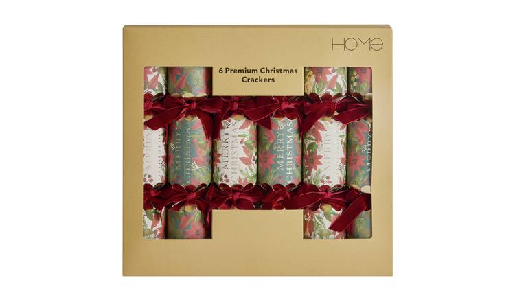 Argos Home Pack of 6 Premiuim Christmas Cracker
