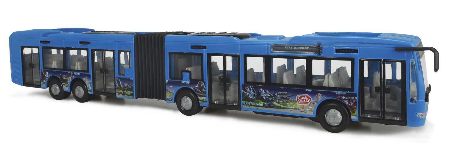 Chad Valley Motor City Express Bus - Blue