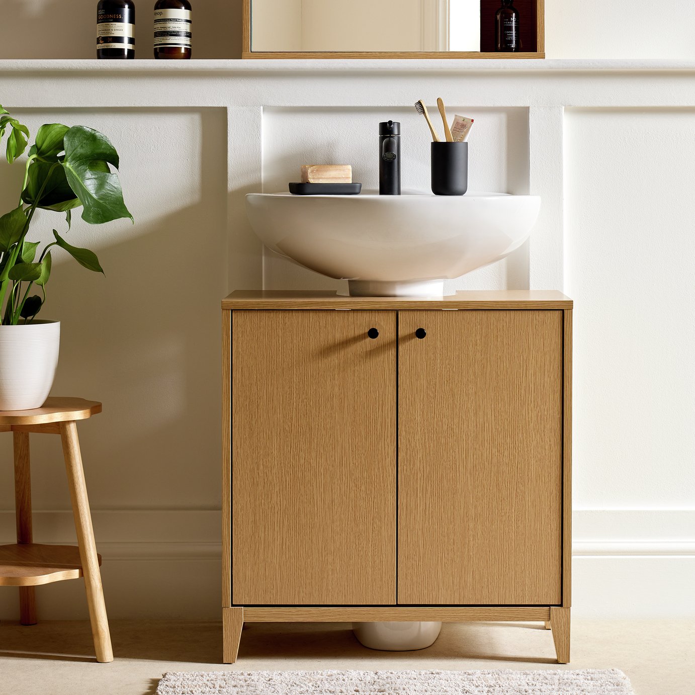 Herson Undersink Unit Oak