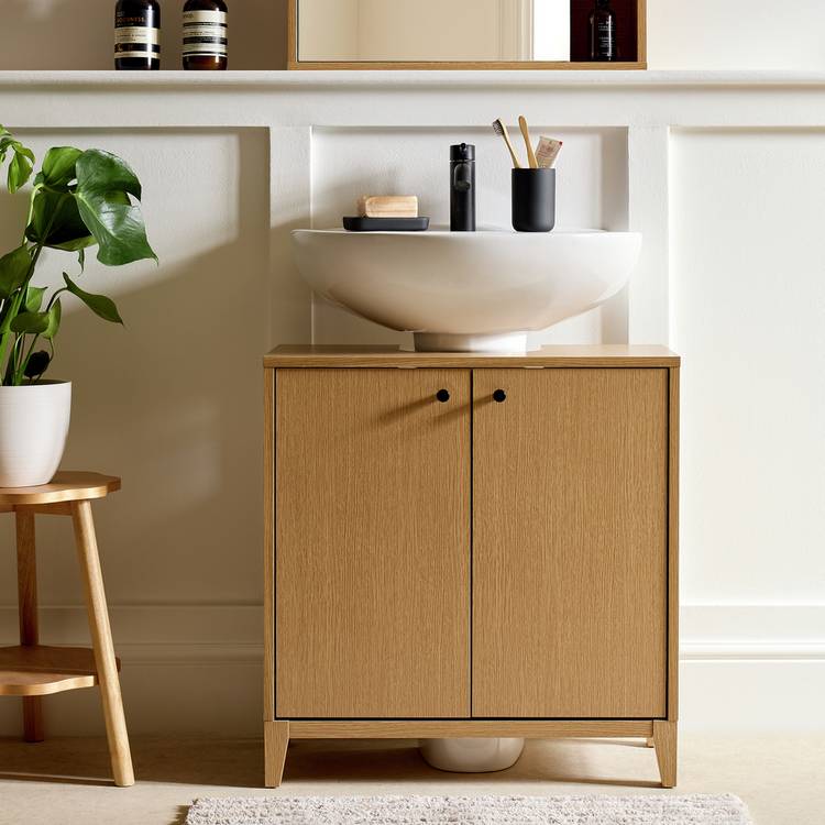 Habitat Herson Undersink Unit - Oak 0