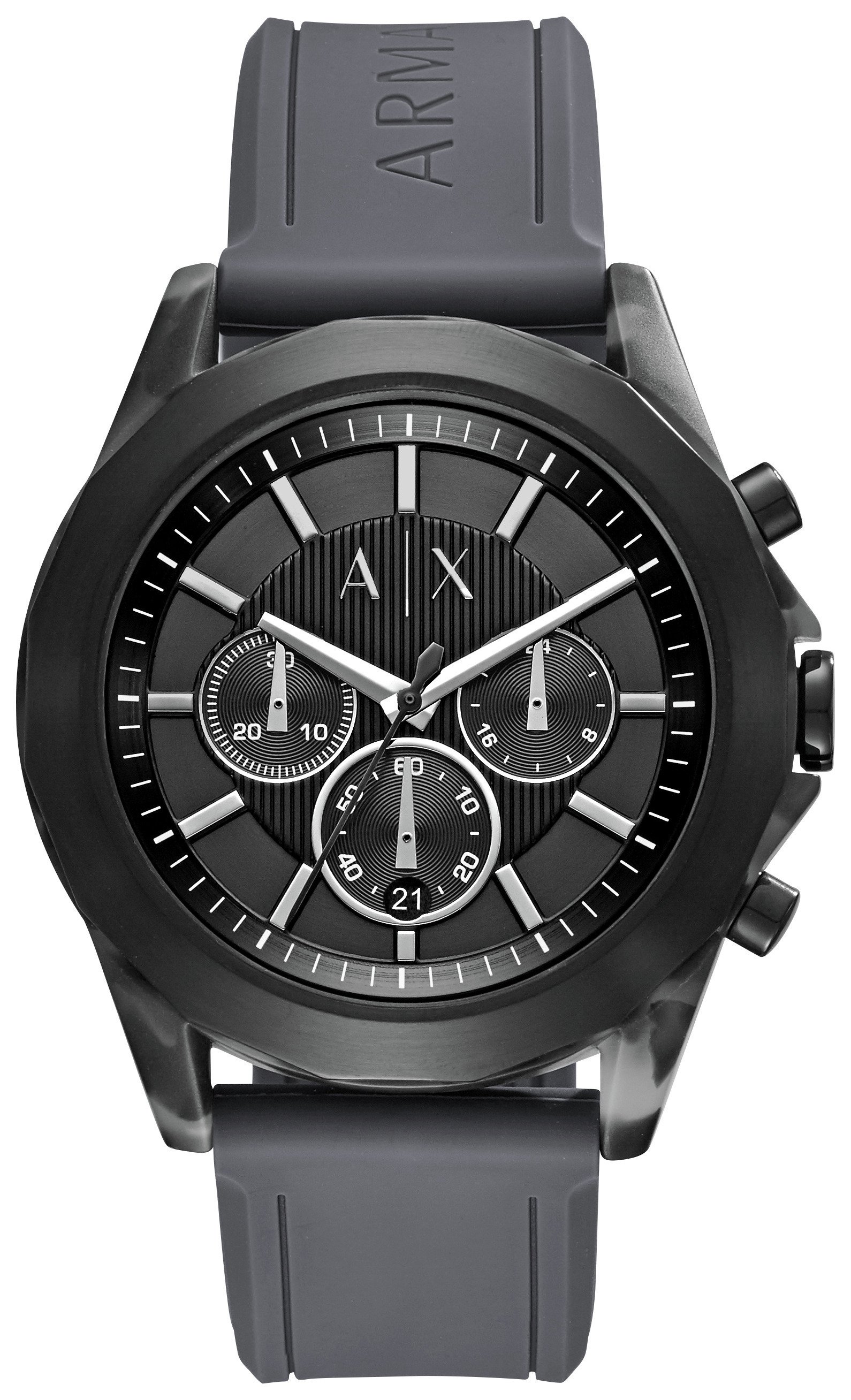Armani Exchange Men's AX2609 Drexler Grey Strap Watch. (7360279 ...