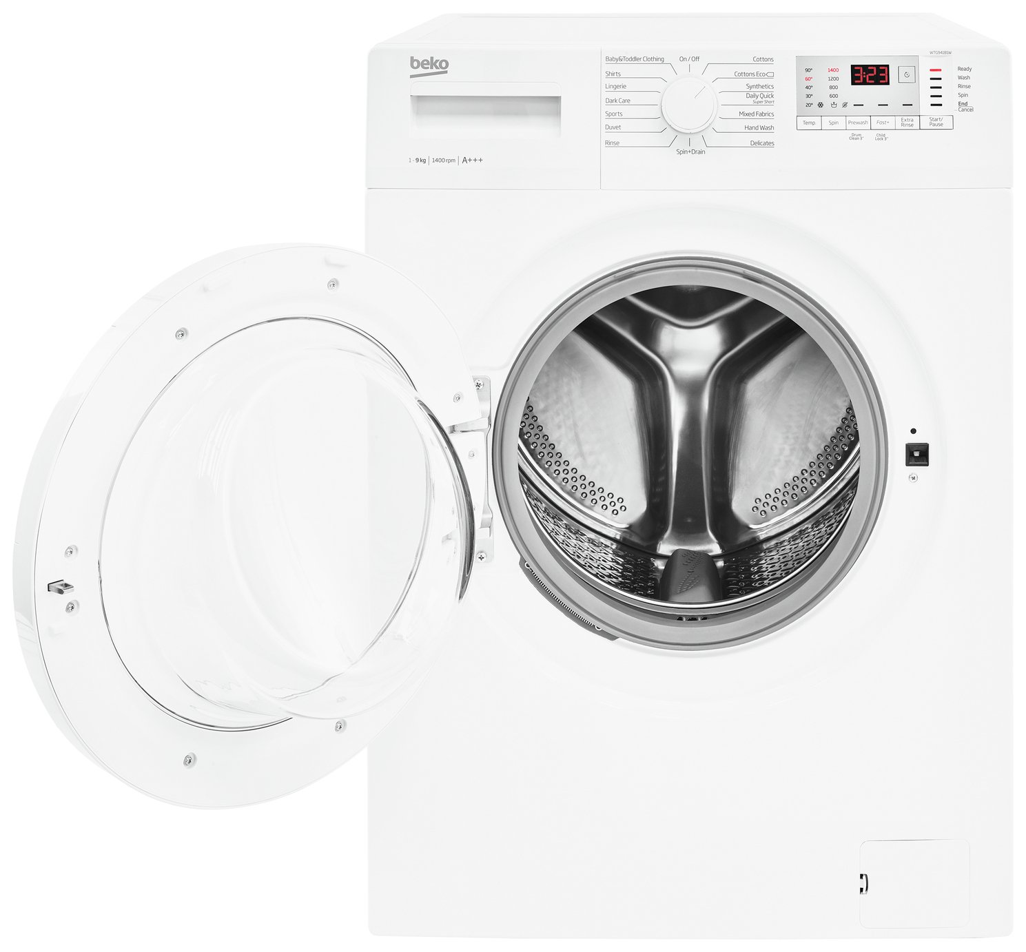 Beko WTG941B1W 9KG 1400 Spin Washing Machine Review