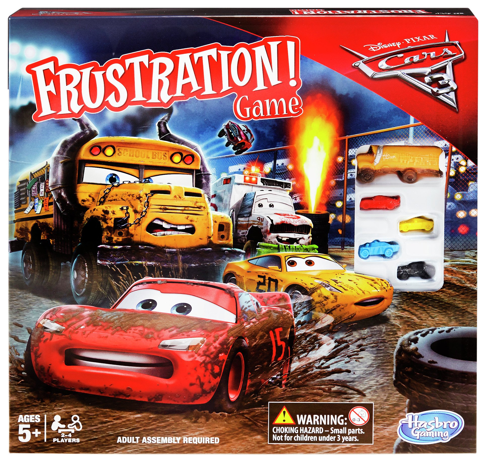 Frustration: Disney Pixar Cars 3 Edition from Hasbro Gaming Review