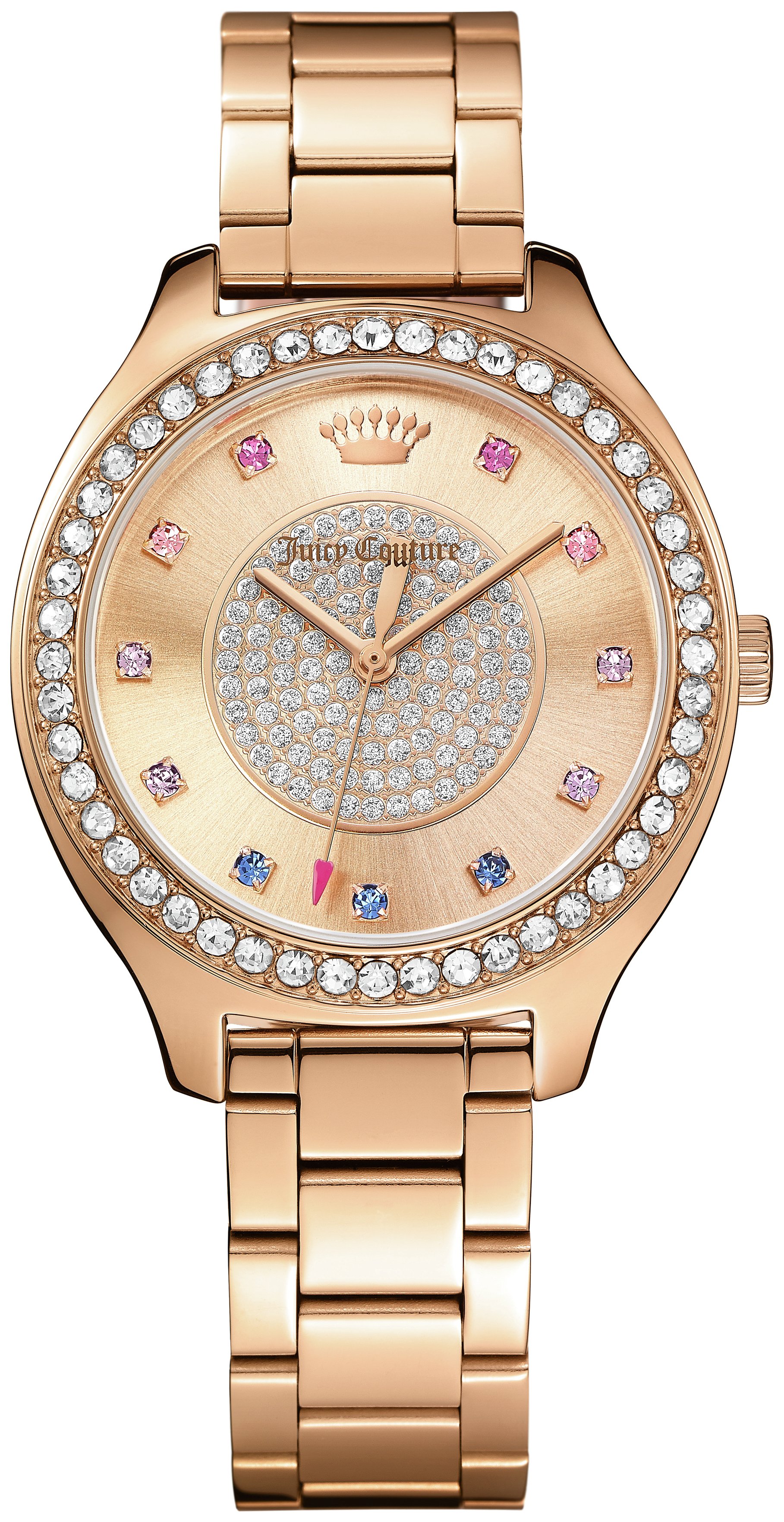 Juicy Couture Ladies' Sierra Rose Gold Plated Bracelet Watch