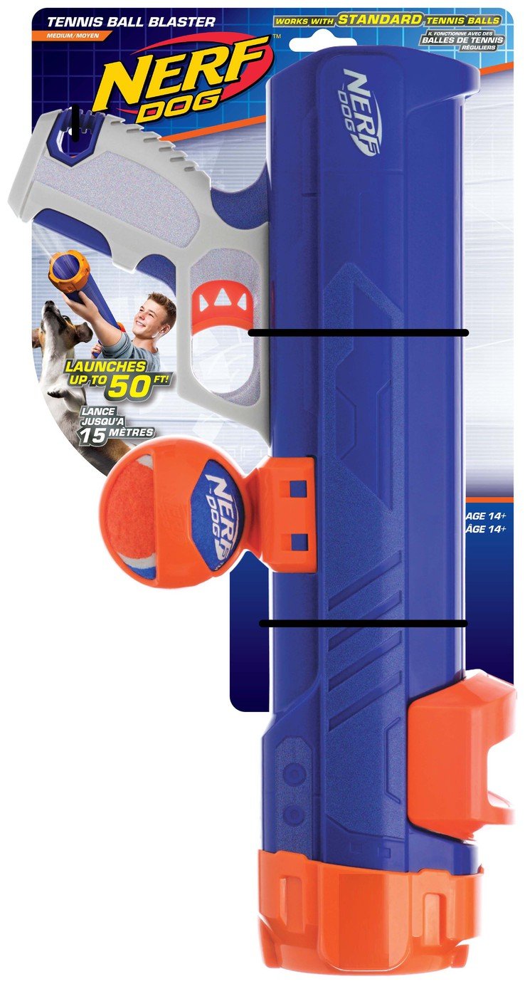 Nerf Dog Tennis Ball Blaster Dog Toy