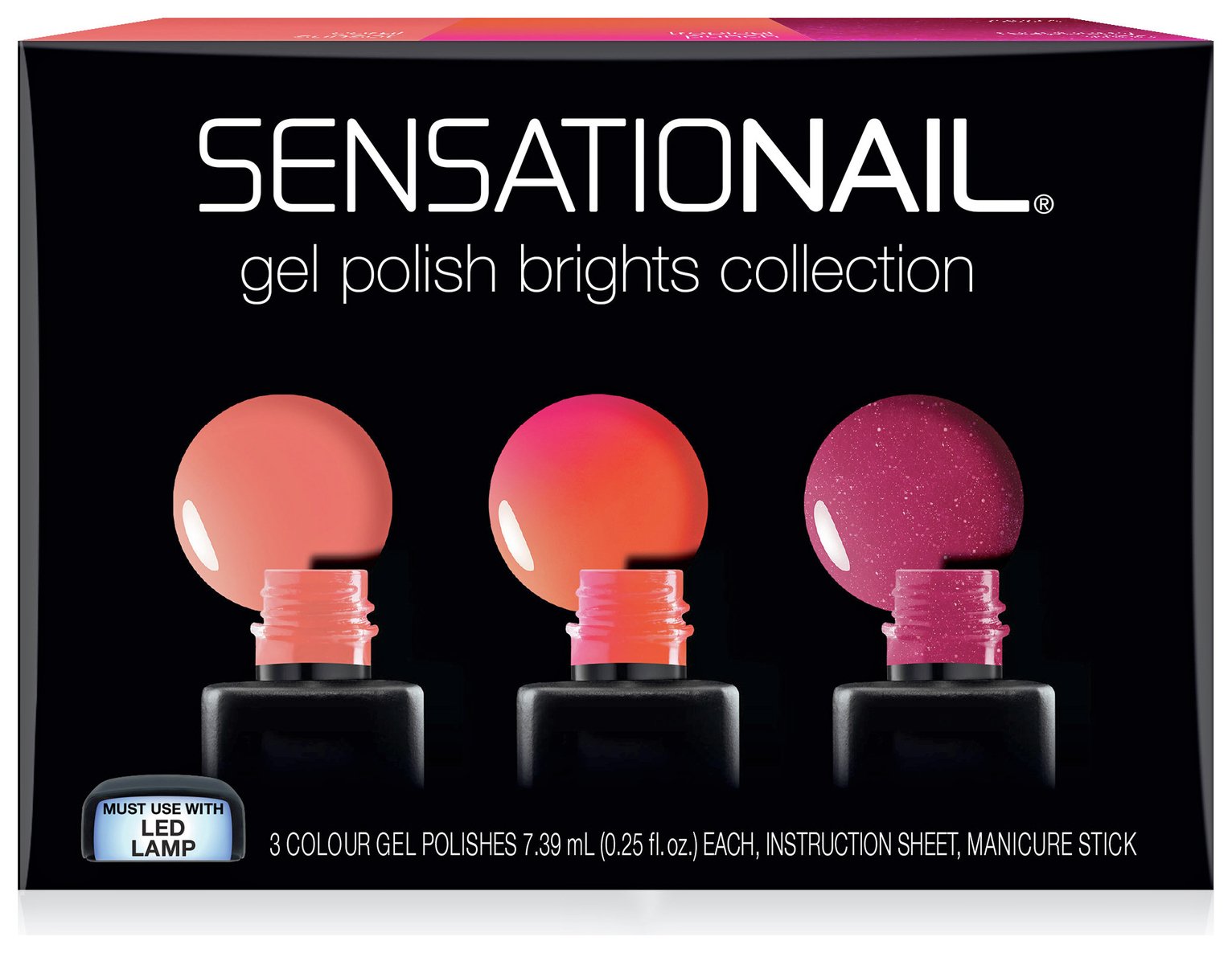 SensatioNail Brights Gel Polish review