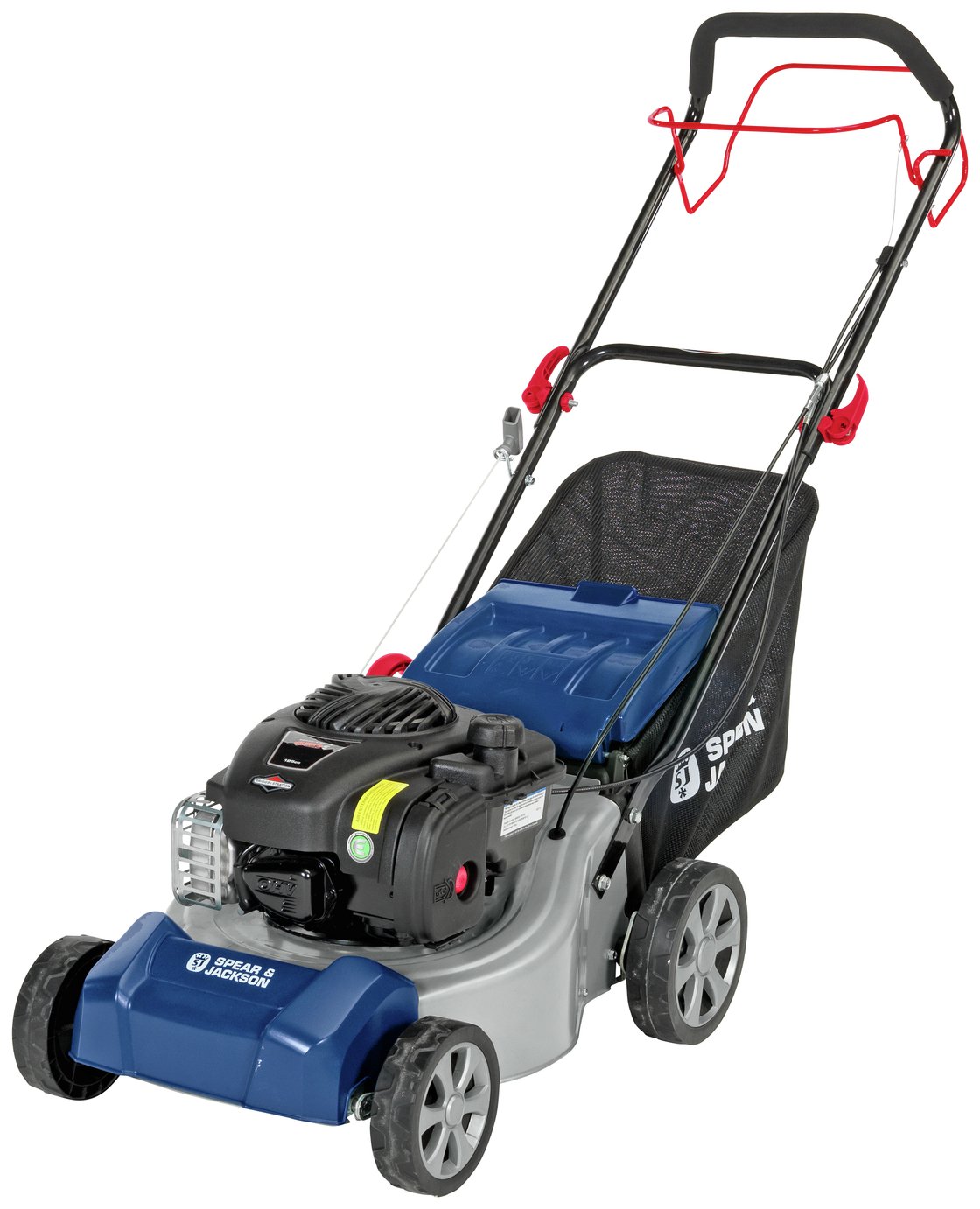 Spear & Jackson 41cm Self Propelled Petrol Lawnmower - 125cc