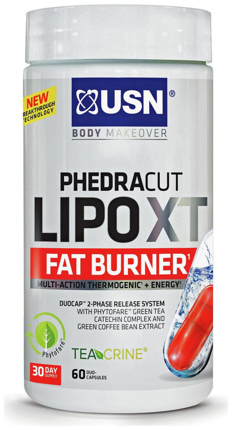 USN Phedra Lipo XT Cut Fat Burner - 60 Capsules