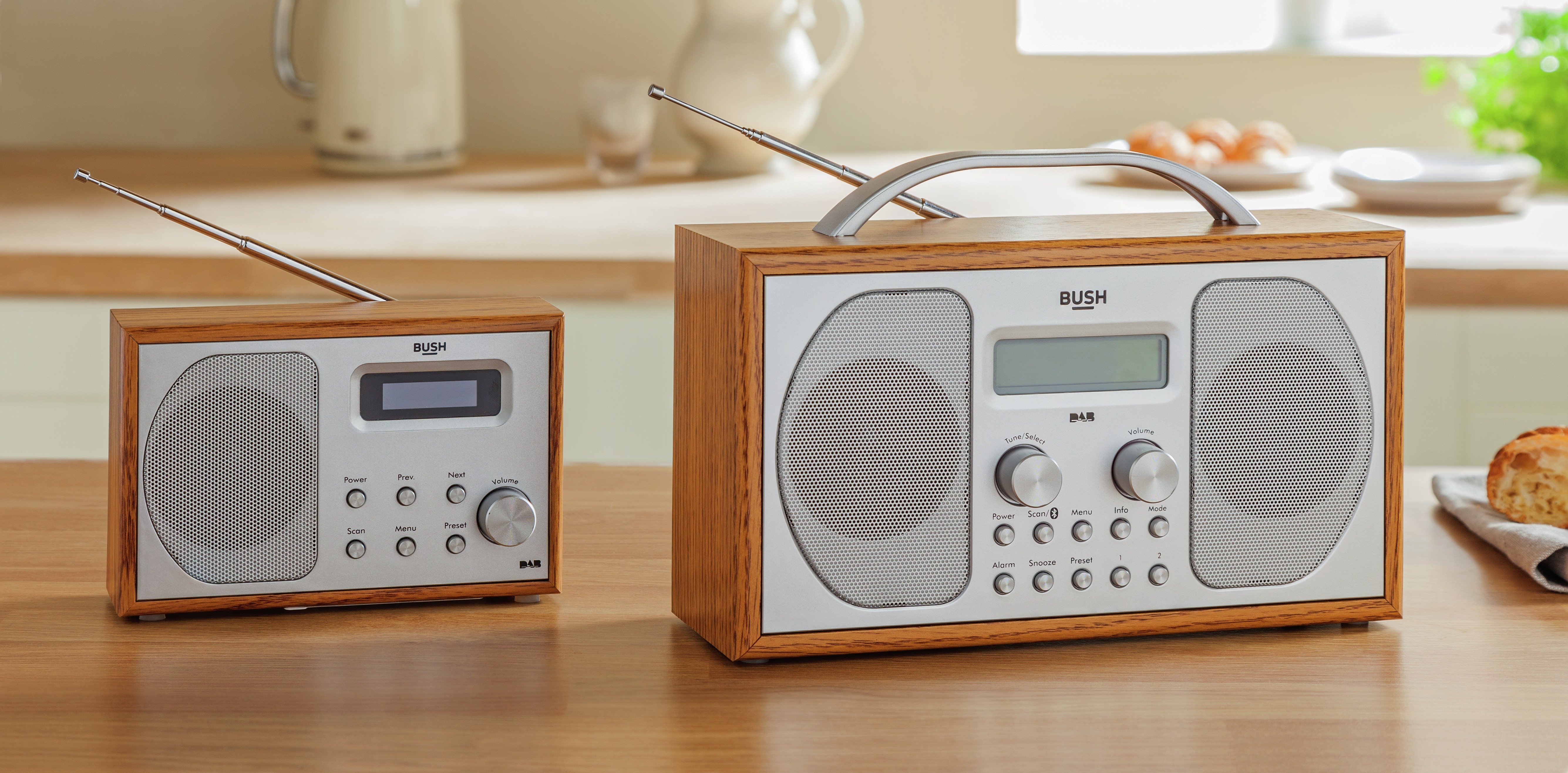 Bush DAB Bluetooth Wooden Radio Reviews