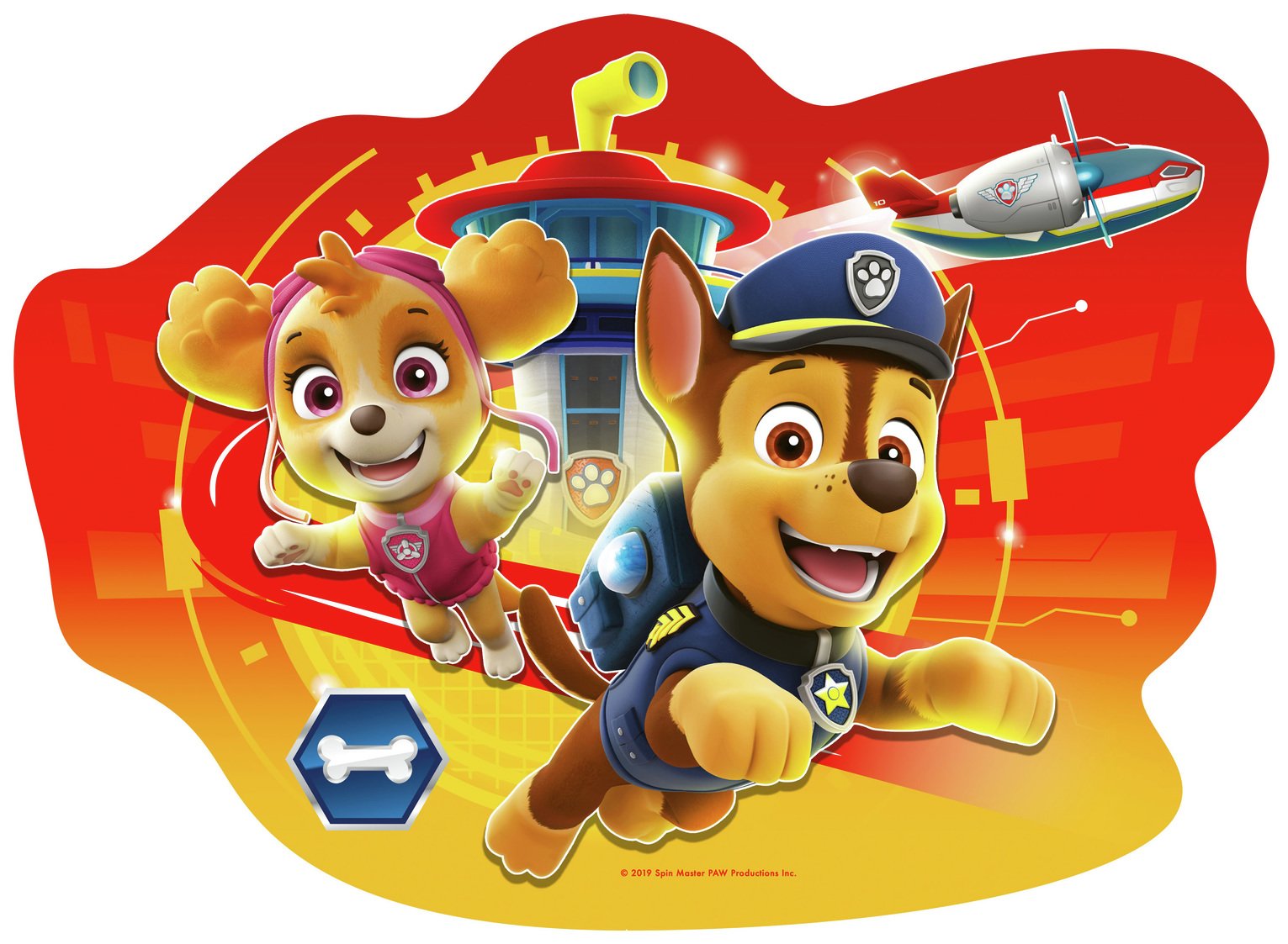 Ravensburger PAW Patrol Floor 4 Shaped Jigsaw Puzzles review