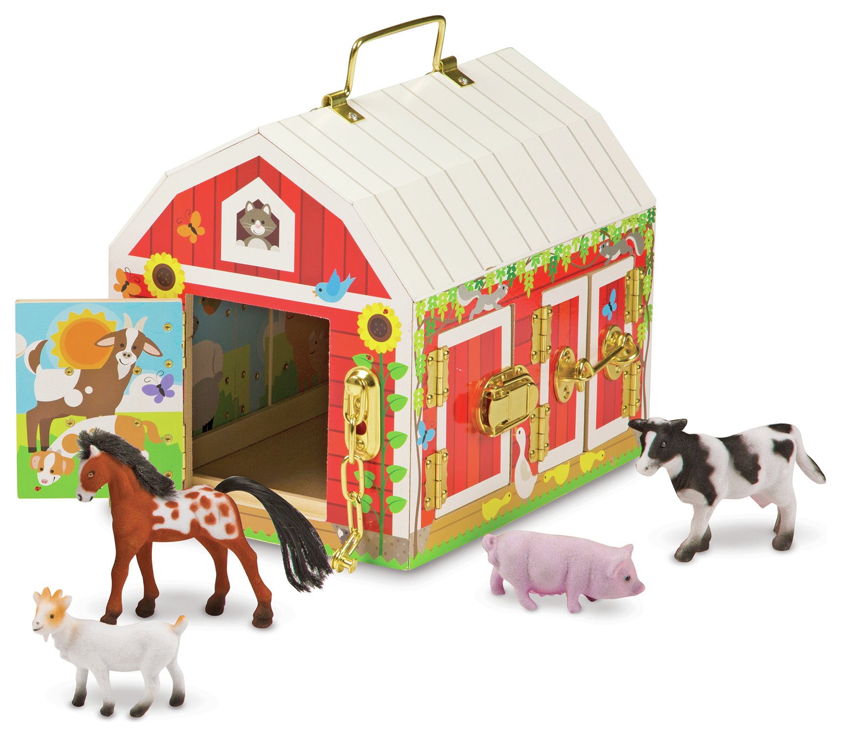 Melissa & doug Wooden Latches Barn Playset review